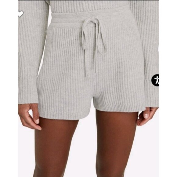 INTERMIX Minnie Knit Wool-Cashmere Shorts Size S - Picture 1 of 9